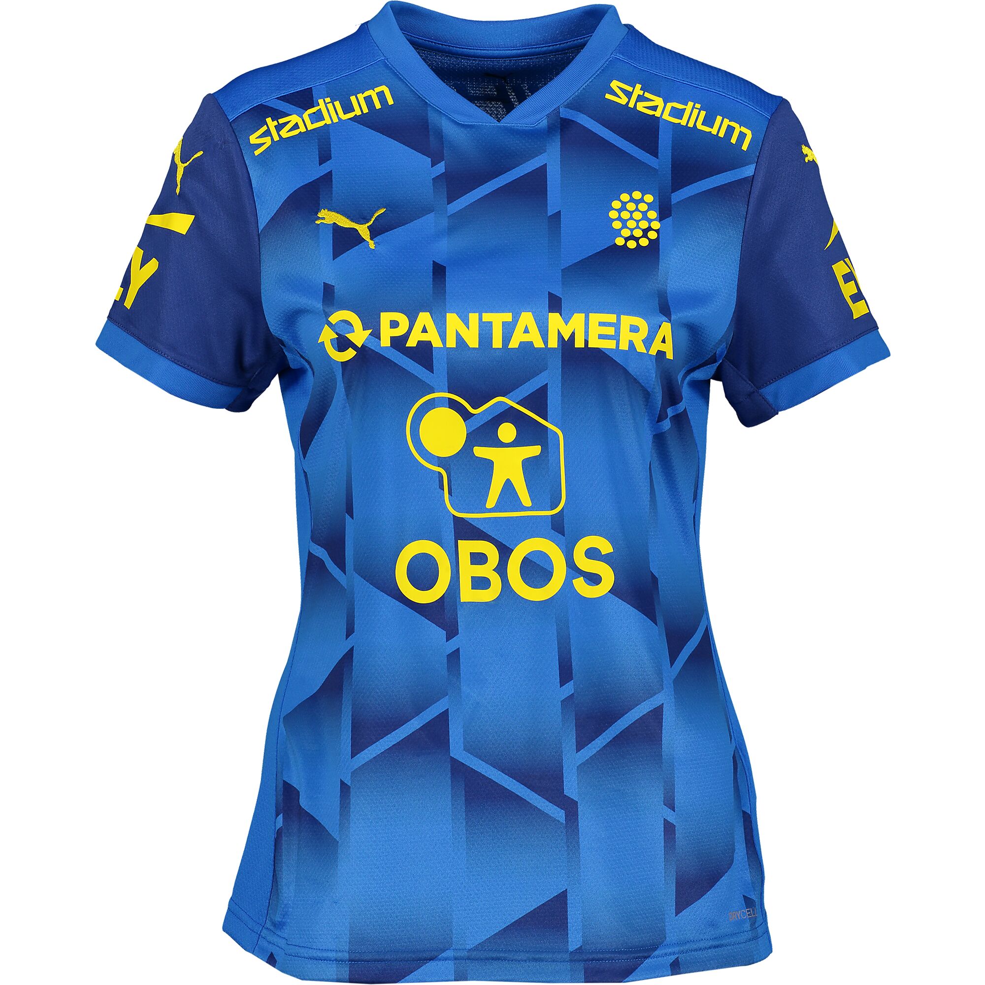 Landslagets matchtröja, blå dam - XS-XL. Pris: 799 kr
