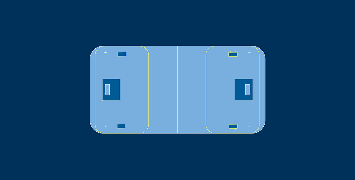 Innebandyplan Grön Nivå Hemsidan