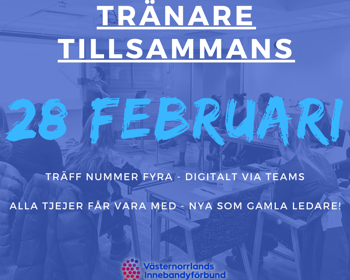 Instainlägg Tränarnätverk