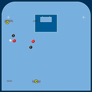 Blå Driva 2 Mål 4 Målsmatch