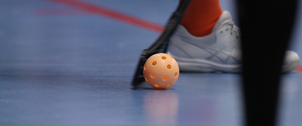 Innebandyboll Svart Blad