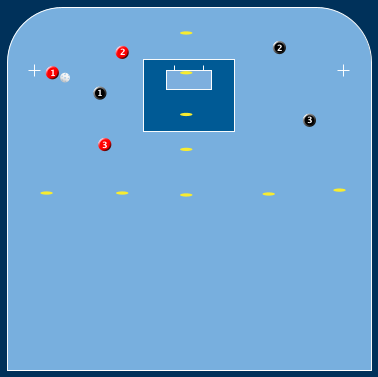 Grön Röd Spelövning Spanska Kvadraten