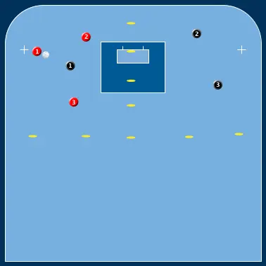 Grön Röd Spelövning Spanska Kvadraten