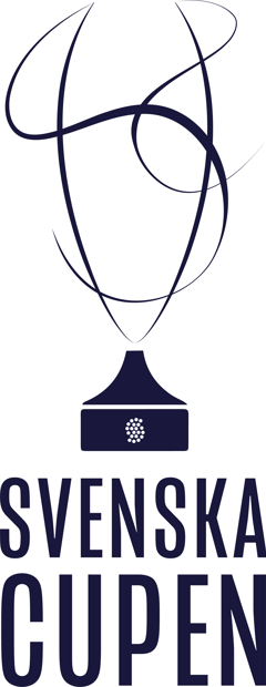 Blå stående logotyp